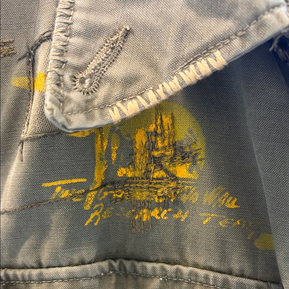 The Great China Wall Olive Green Military Field Jacket - Picture 2 of 11